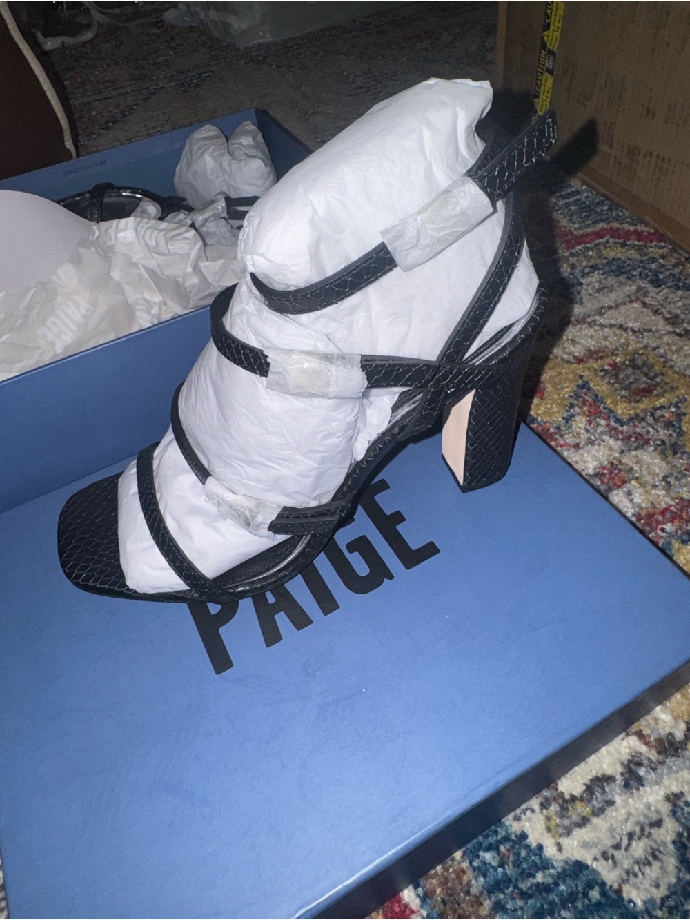PAIGE Shannon Ankle Strap Sandals